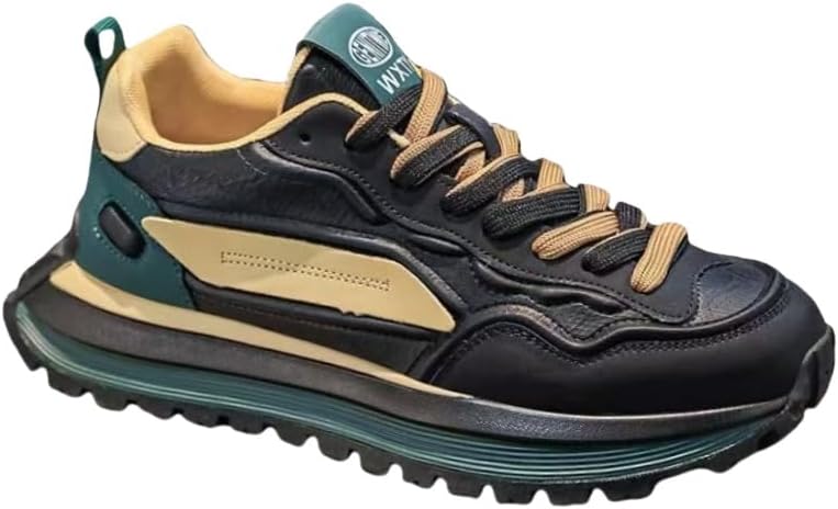 

Мужские модные спортивные кроссовки на толстой подошве- подходят для всех сезонов, для школы, бега и занятий фитнесом Fusecottc, черный