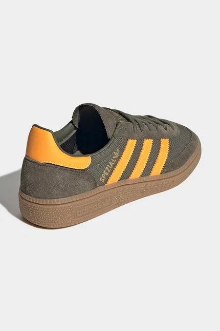 Кроссовки детские HANDBALL SPEZIAL Adidas Originals, зеленый — фото 3