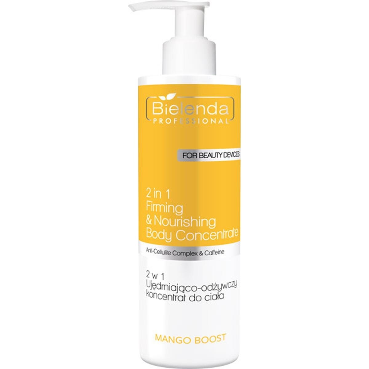 Bielenda Professional, IS MANGO BOOST, 2 в 1 Укрепляющий и питательный концентрат для тела, 450 мл — фото 2