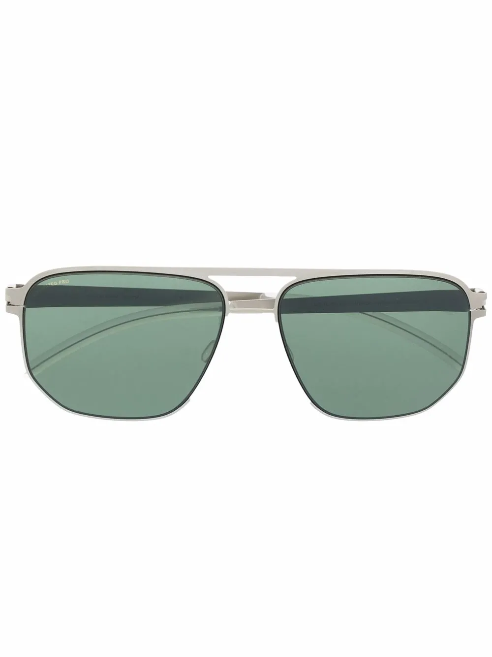 

Солнцезащитные очки Perry в квадратной оправе Mykita, серебряный