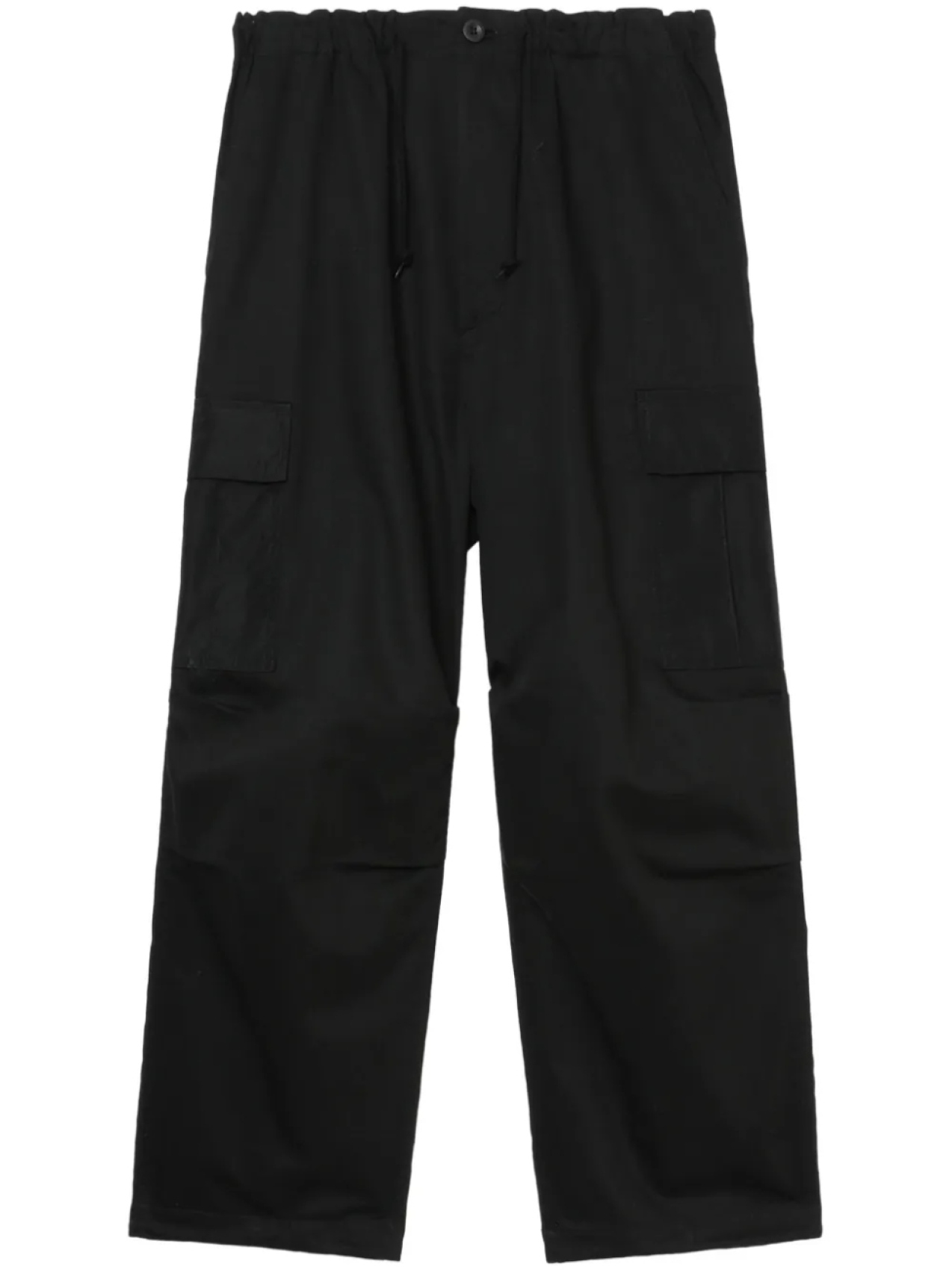 

Comme des Garçons Homme прямые брюки с карманами и кулиской, черный