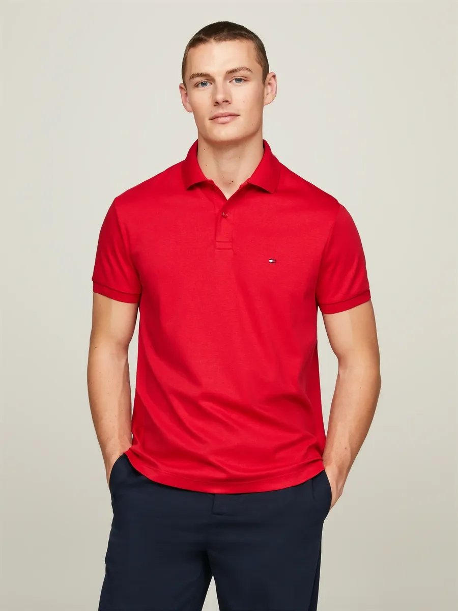 

Рубашка-поло Tommy Hilfiger "LIQUID COTTON ESSENTIAL REG POLO", красный