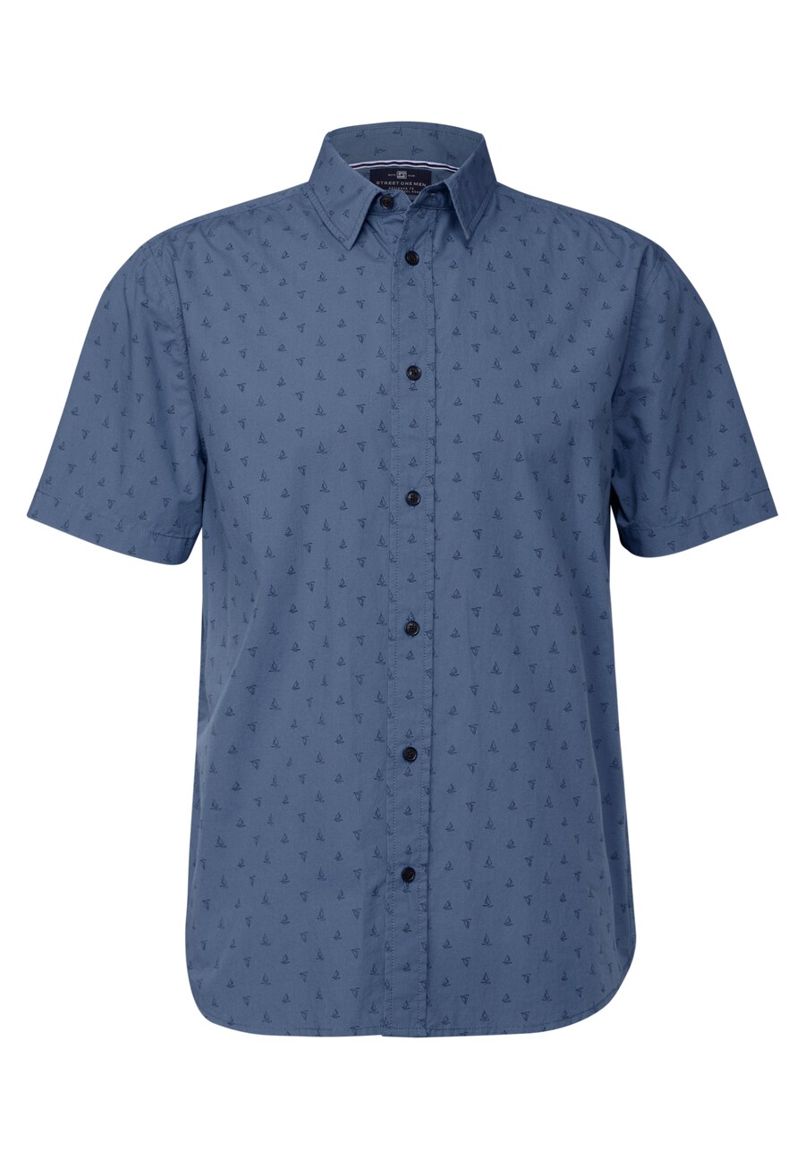 

Рубашка на пуговицах классического кроя Street One MEN, цвет marine blue/Night blue