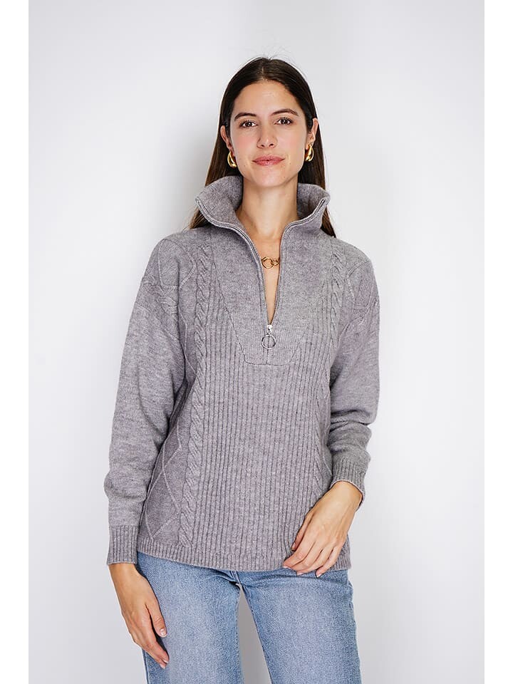 

Пуловер William de Faye Pullover, серый