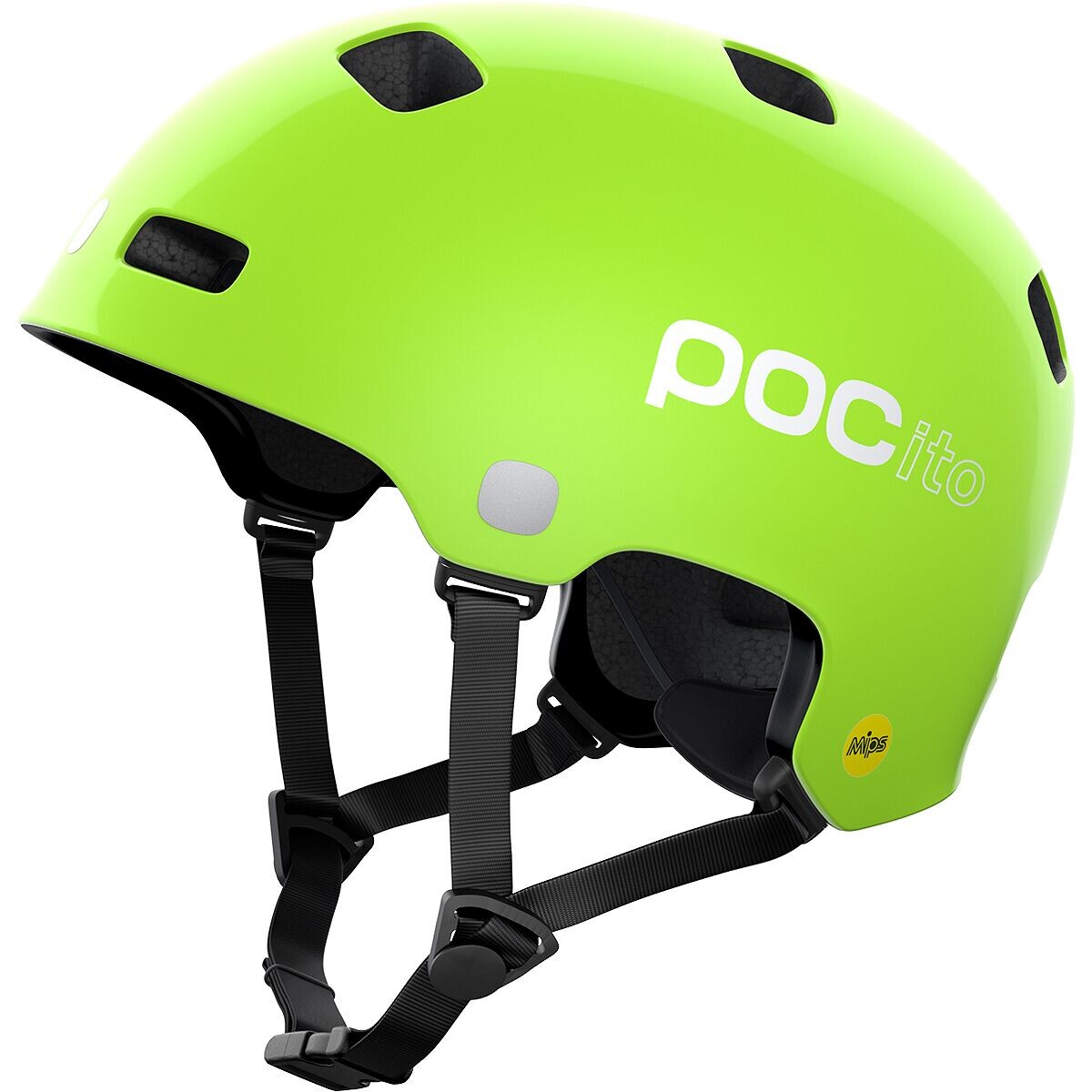 

Шлем pocito crane mips - детский Poc, цвет fluorescent yellow/green