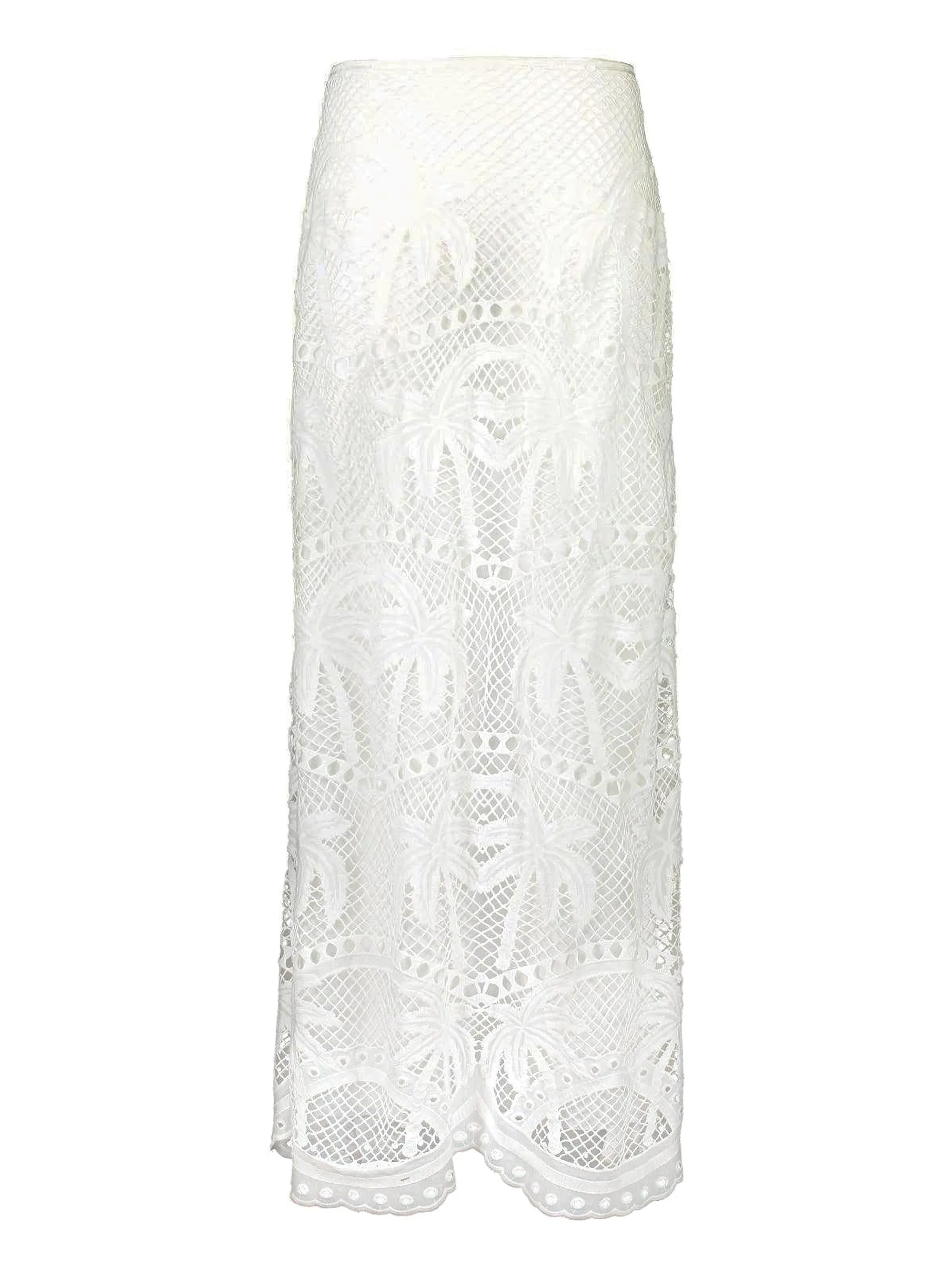 

Юбка макси Bohemia Palms Le Superbe, белый