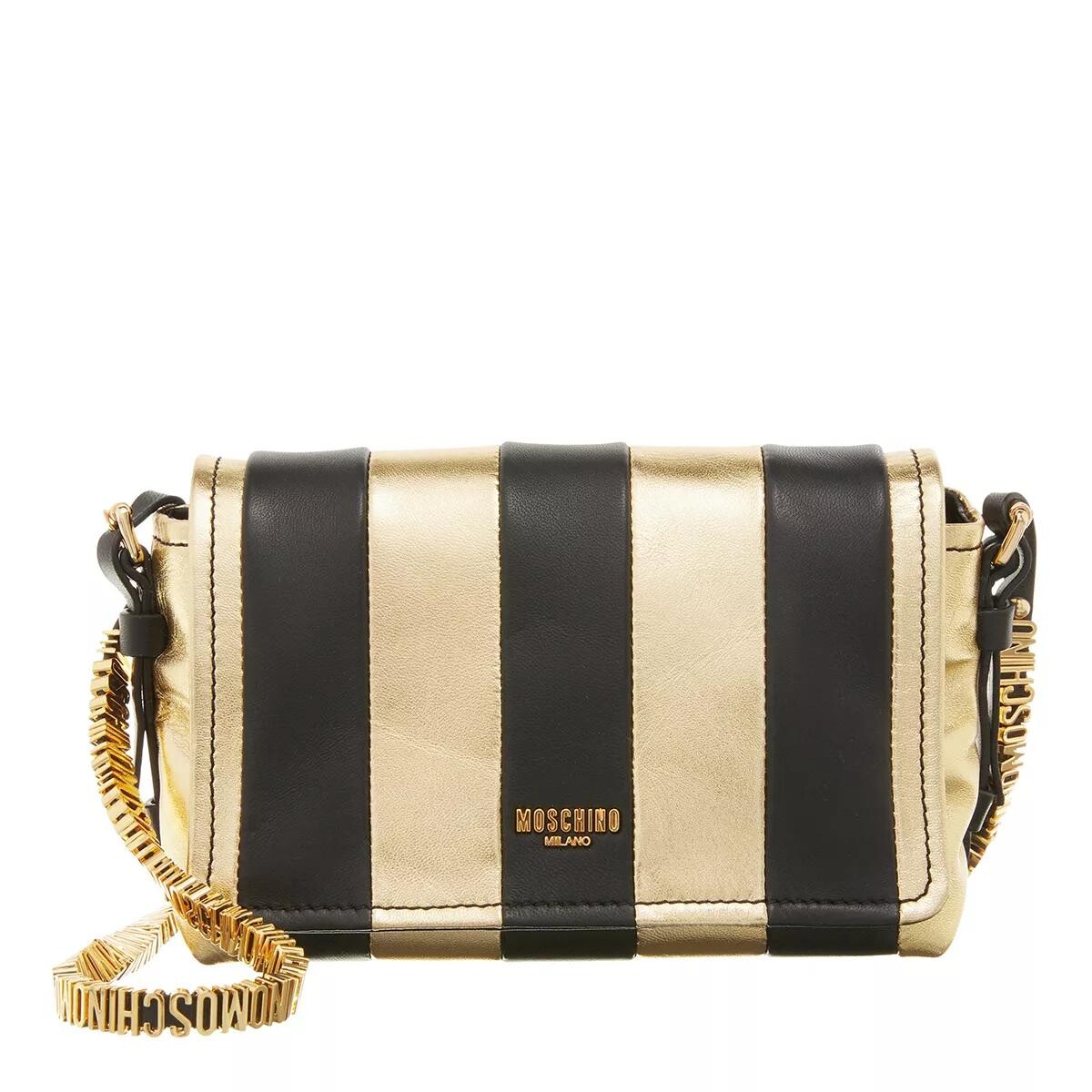 

Сумка через плечо с фантазийным принтом Moschino, черный