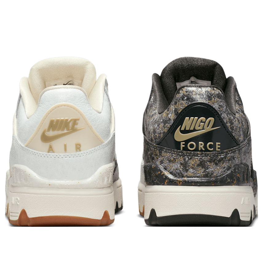 Кроссовки Nike x Nigo Air Force 3 Low 'Phantom Night Stadium' — фото 3