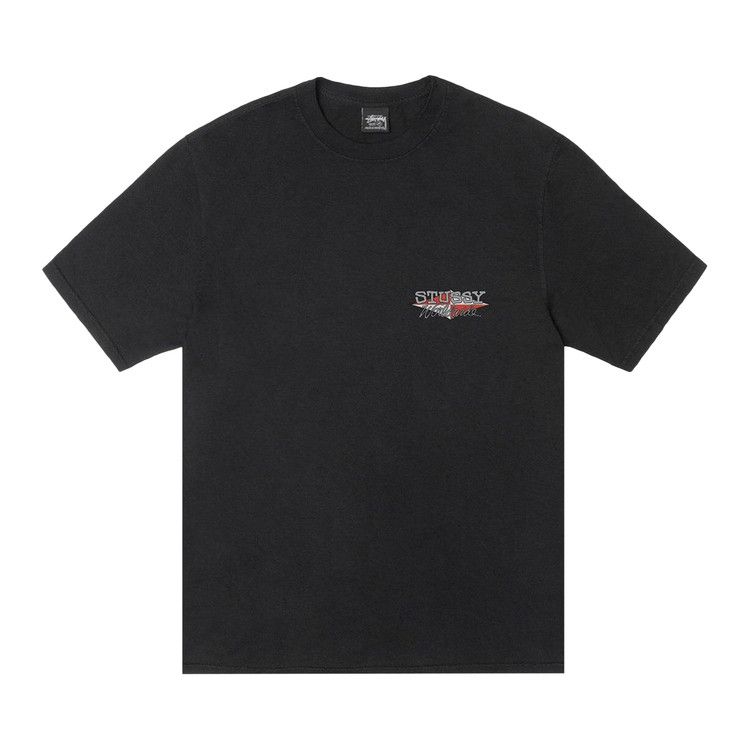 

Футболка Stussy Worldwide Diamond Tee Pigment Dyed, Black