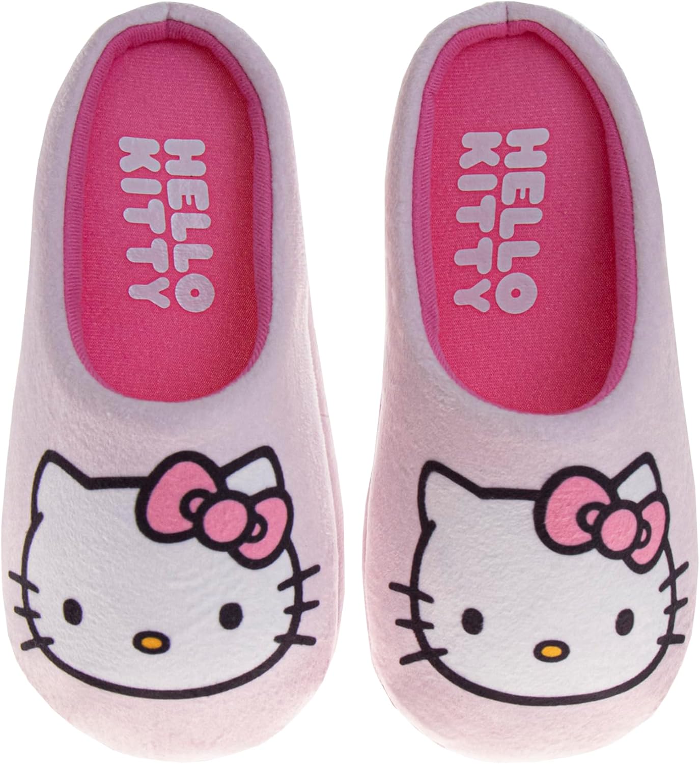 Тапочки Hello Kitty Sanrio Sweethearts Strawberry Shortcake Harry Potter для девочек и мальчиков, с котиком Kitty, домашние мягкие плюшевые тапочки для детей. Размеры: 5-10 для малышей, 11-13 для маленьких детей, 2-5 для старших детей Josmo, роз...