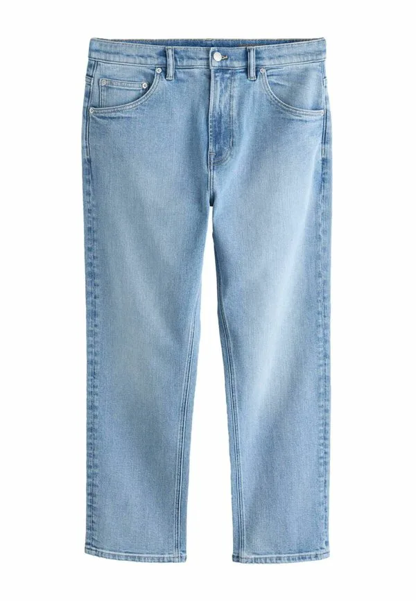 Джинсы прямого кроя стандартного размера Next, Light Blue Denim