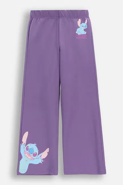 Детские спортивные штаны Disney Lilo & Stitch Coccodrillo, фиолетовый