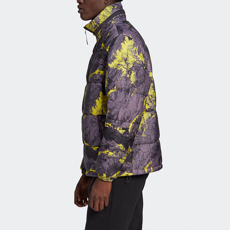 Приключенческая стеганая куртка мужская многоцветная Adidas Originals, цвет Multicolor — фото 4