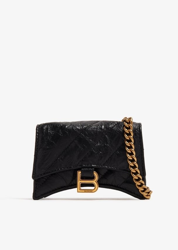

Сумка Balenciaga Crush Mini Chain, черный