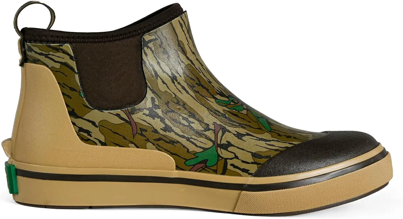 Мужские болотные сапоги Gator Waders - прочные водонепроницаемые ботинки до щиколотки с неопрена, устойчивые к скольжению, для кемпинга, рыбалки и походов, зеленый — фото 4