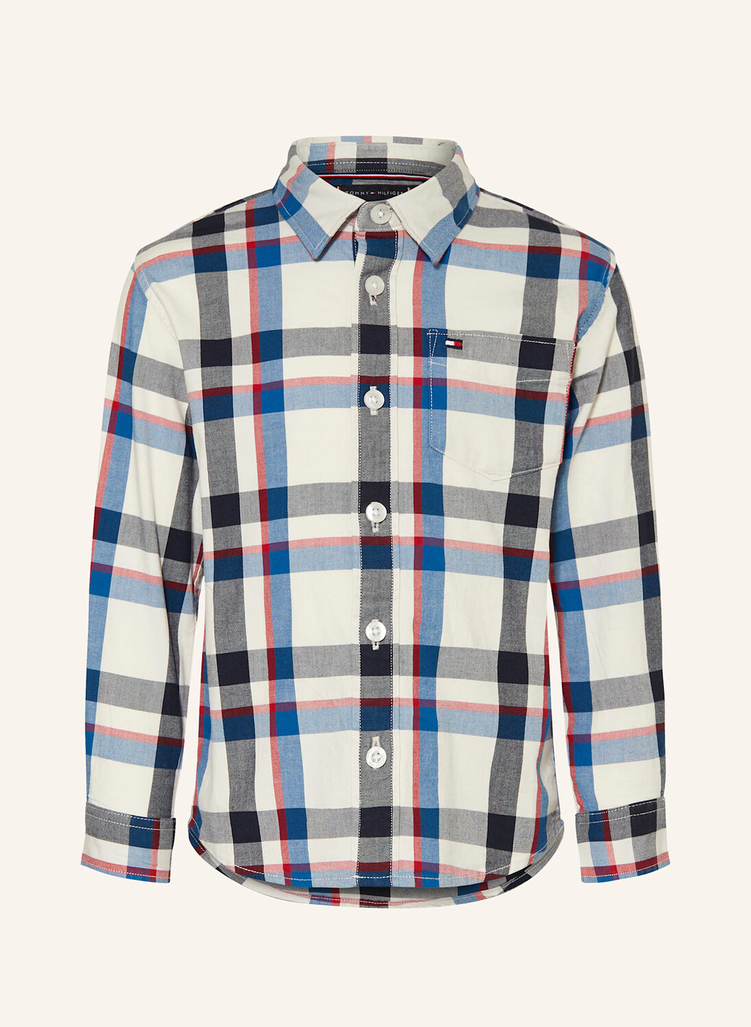 

Рубашка стандартного кроя Tommy Hilfiger, белый