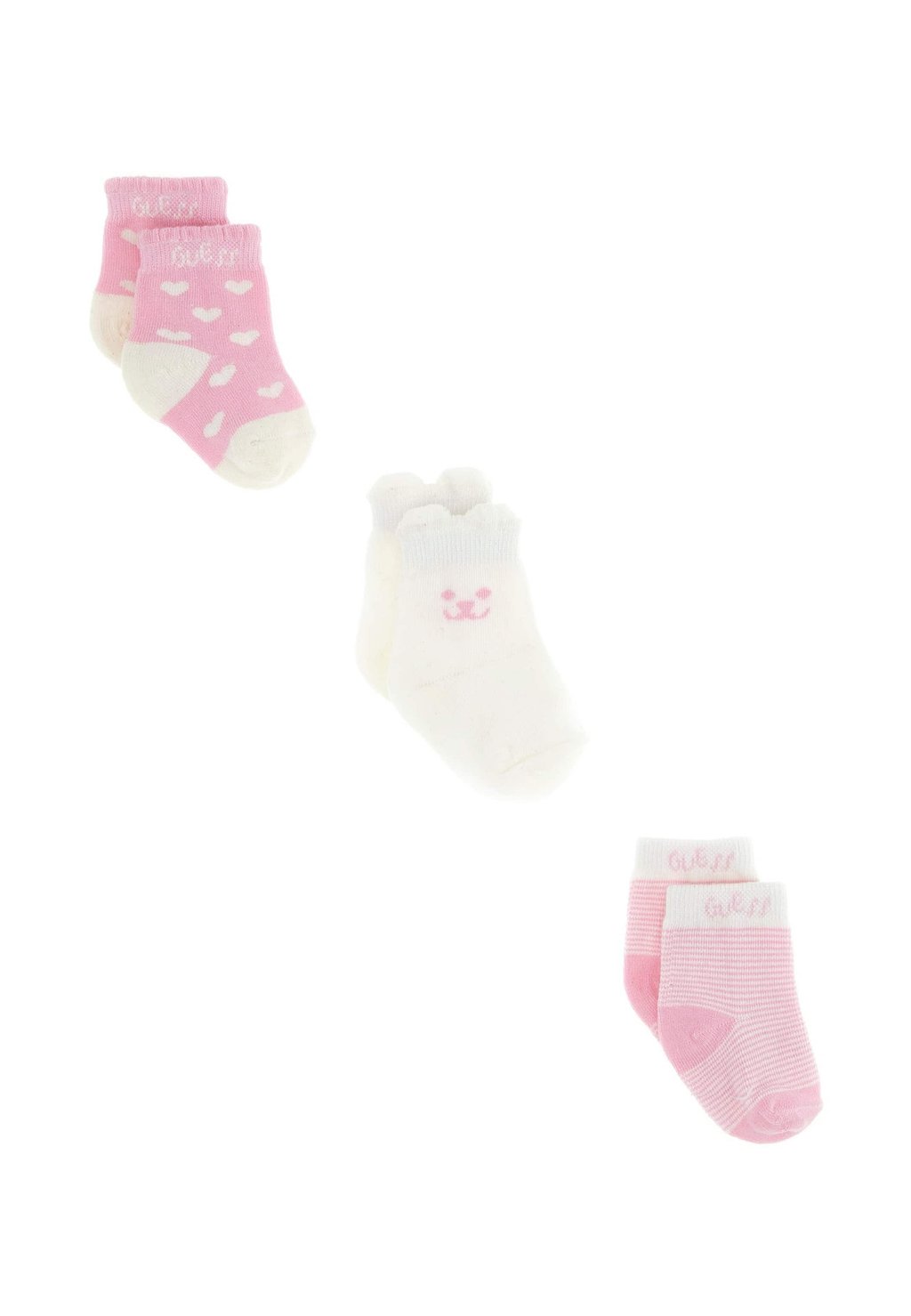 

Носки 3ER-PACK Guess, цвет Mehrfarbe Rose