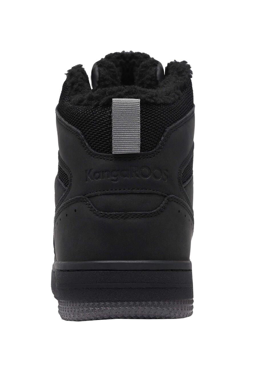 Высокие мужские кроссовки KangaROOS K-MS CAPT RTX 79297-000-5500, чёрные — фото 4