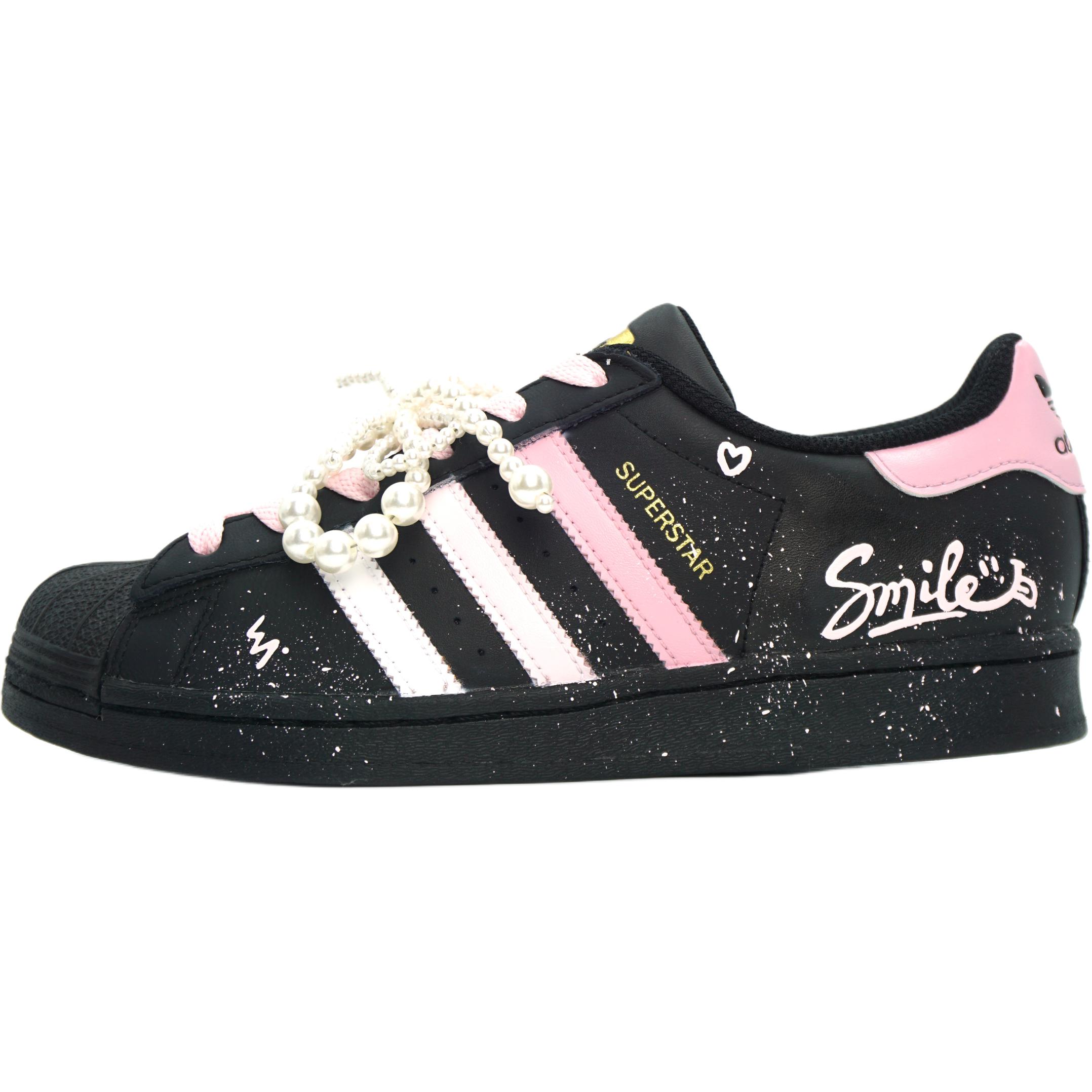 

Детские кроссовки для скейтбординга Superstar J для начальной школы Adidas Originals, черный