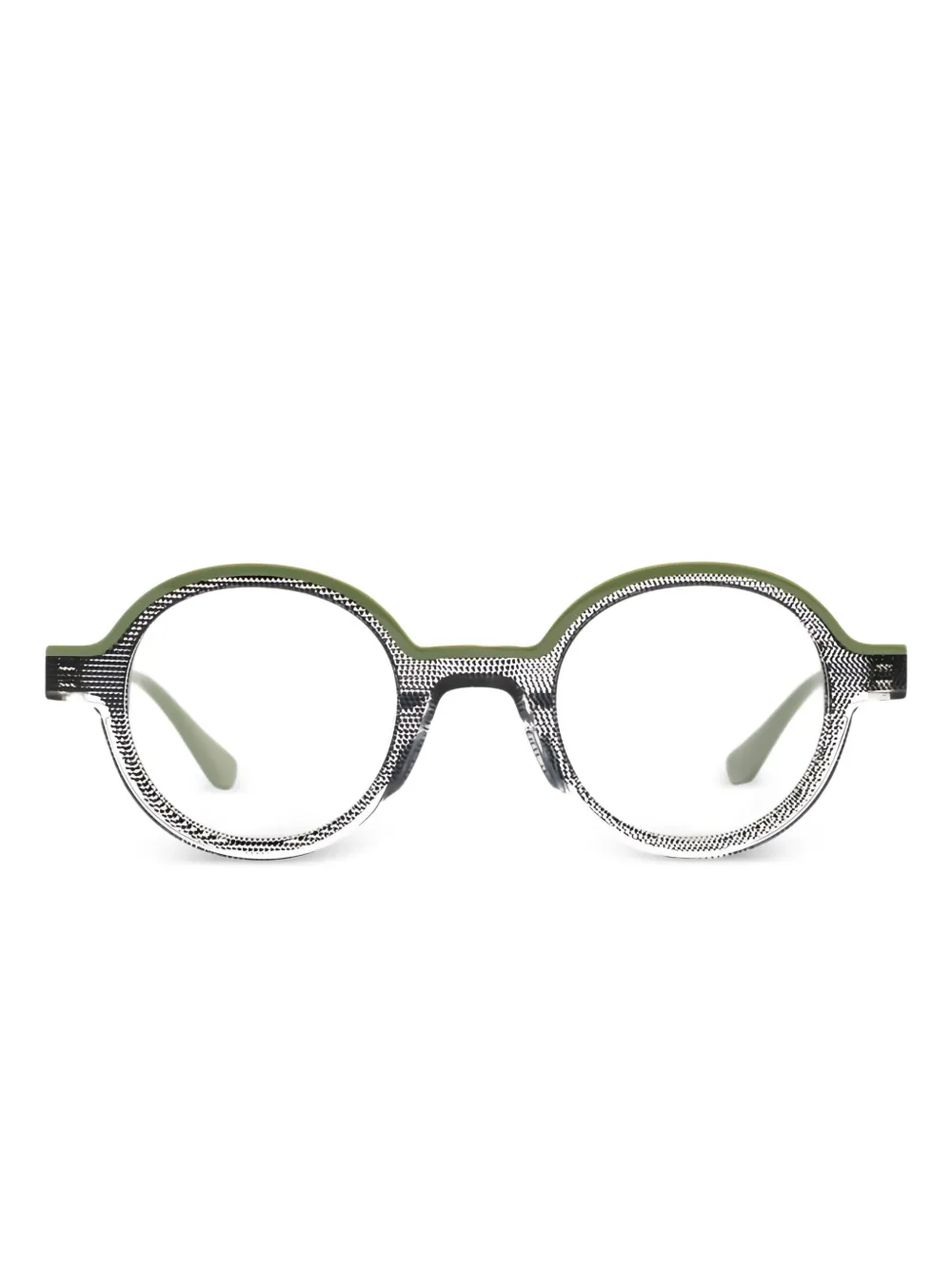 

Очки в круглой оправе Xavier Garcia Design, зеленый