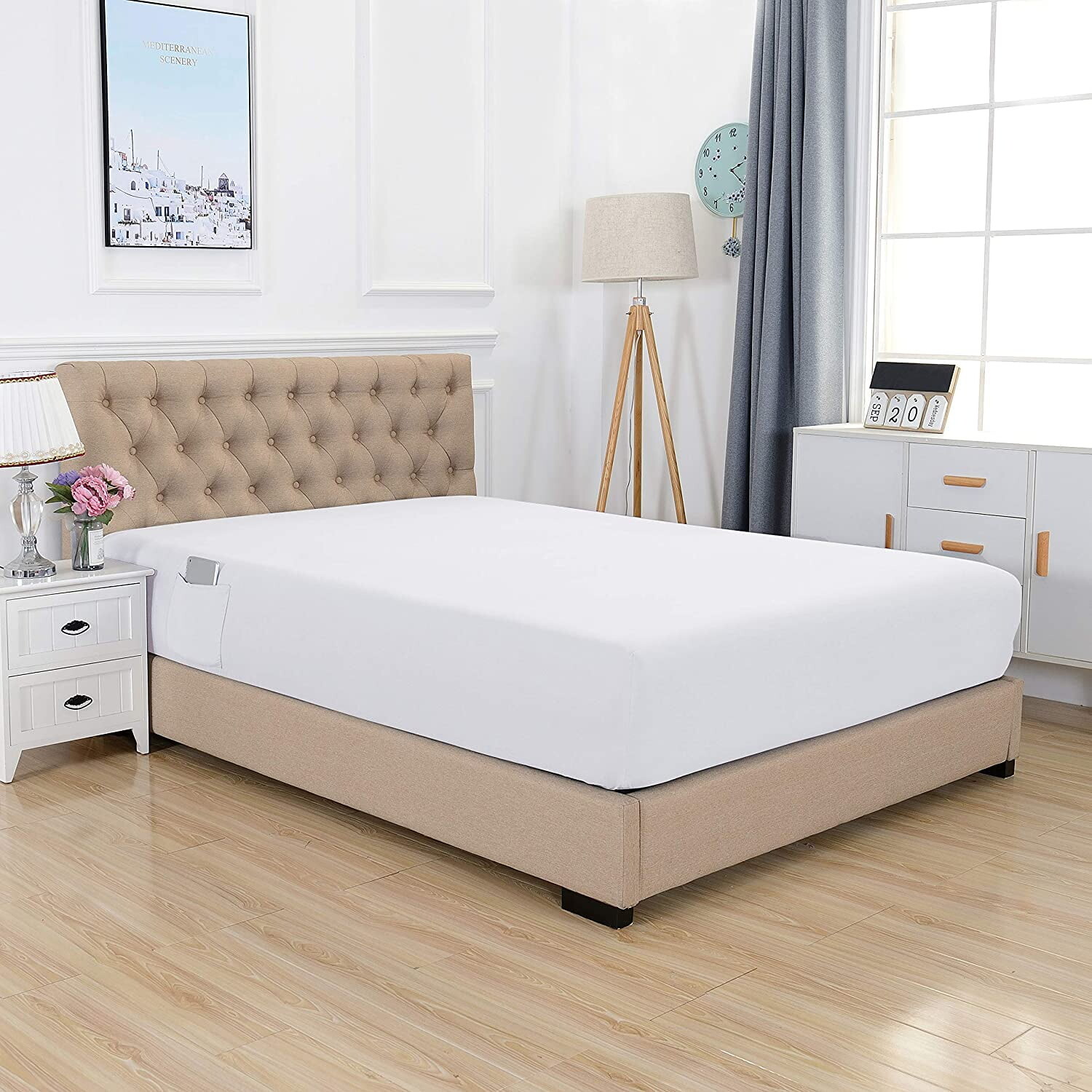 

Простыня Elegant Comfort Queen White, белый