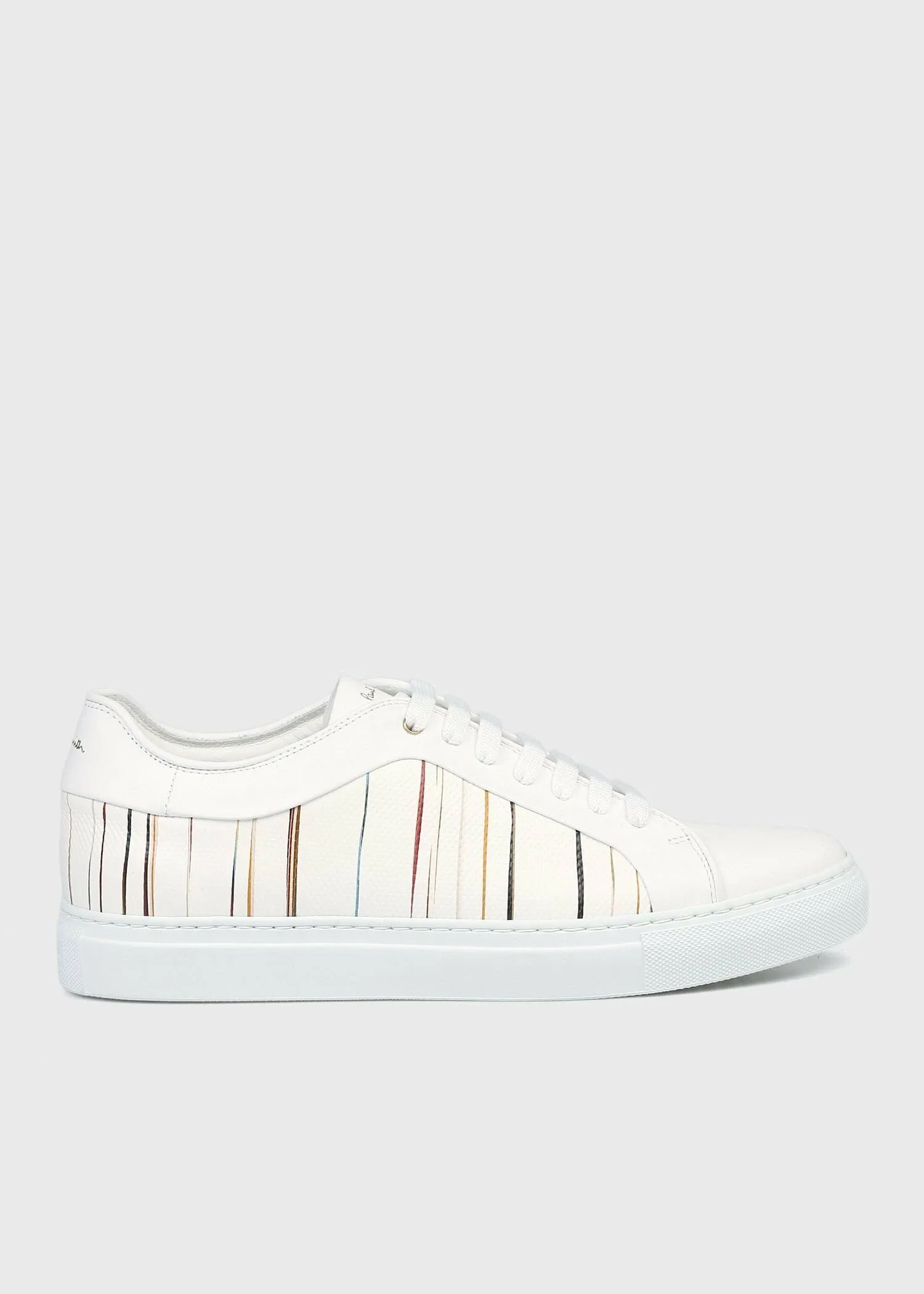 Кроссовки "Signature Pinstripe" Paul Smith, white