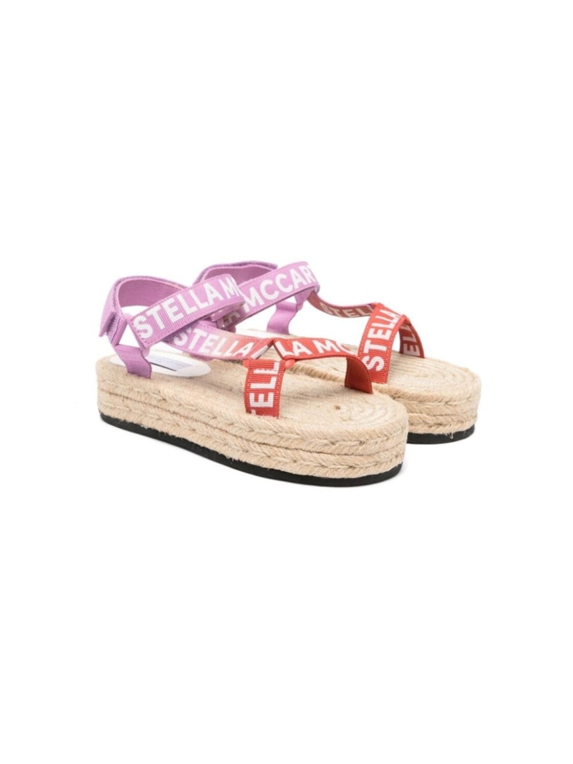 

Stella McCartney Kids сандалии с логотипом, розовый