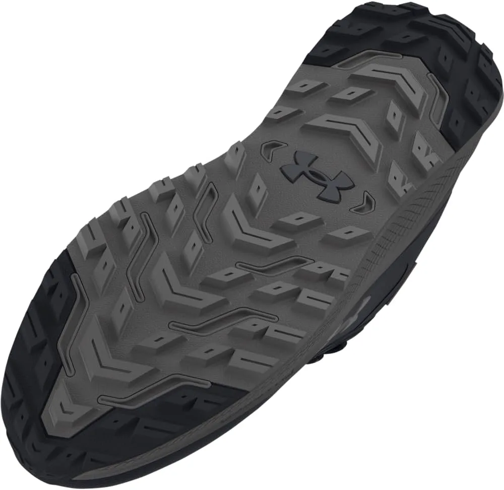Мужские трейловые кроссовки Under Armour Charged Bandit Trail 3 с защитой от дождя, черно-белый — фото 4