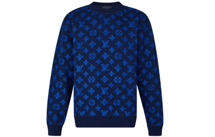 

Свитер мужской Louis Vuitton, синий / черный