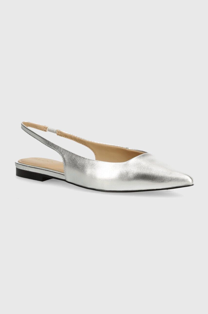 Балетки Альдо Валегин Aldo, серебряный