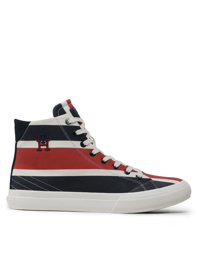 

Кроссовки Th Hi Vulc Street Stripes FM0FM04690 Tommy Hilfiger, синий