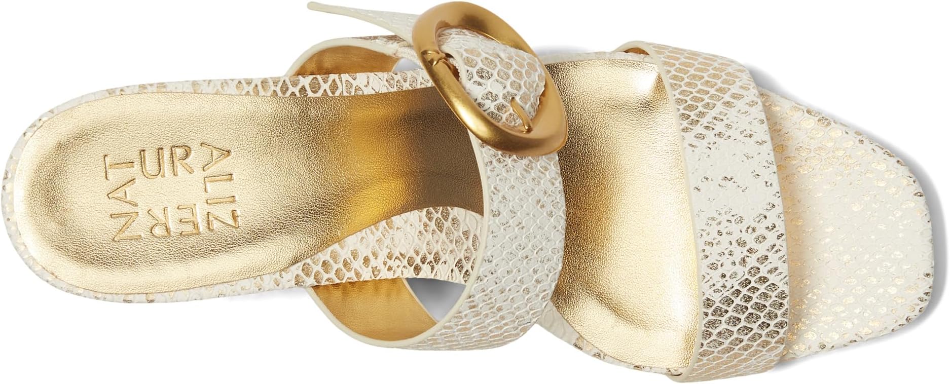 Туфли Naturalizer Ida, цвет White Gold Snake Print Leather — фото 2