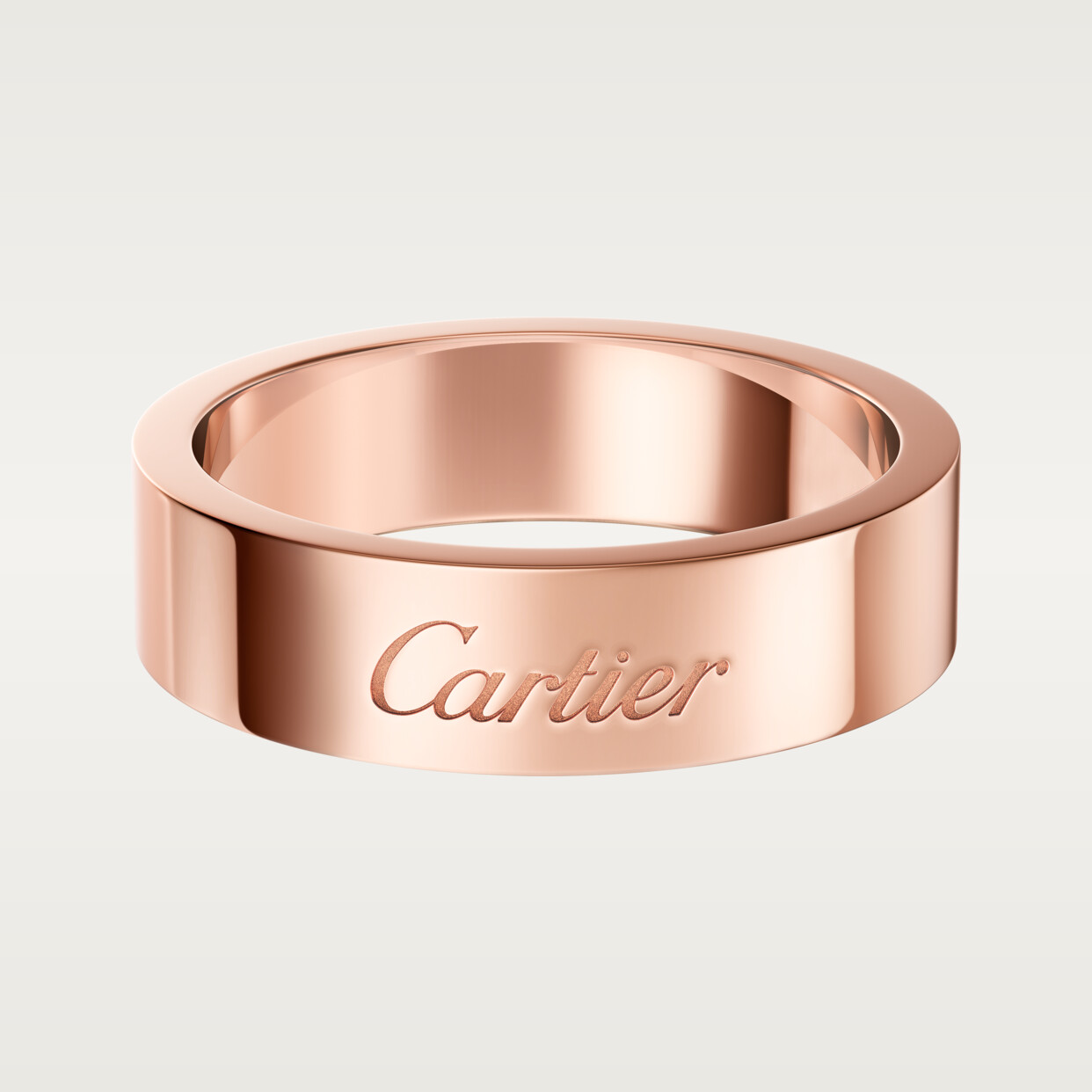 

Обручальное кольцо Cartier Alliance C de Cartier, ширина 5 мм, розовое золото