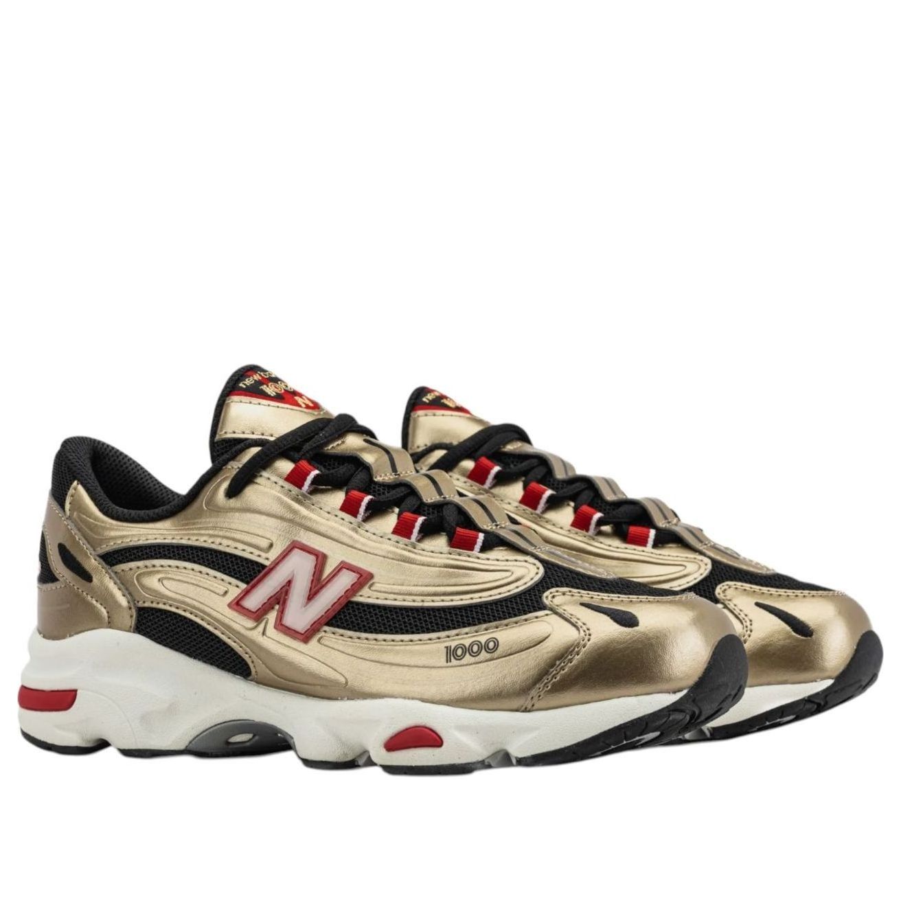 (GS) New Balance x Shoe Palace 1000 'Gold Black' — фото 3
