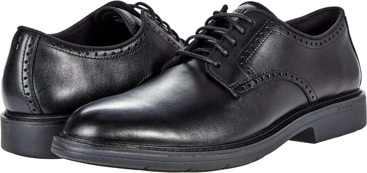 

Оксфорды The Go-To Plain Toe Oxford Cole Haan, цвет Black Waterproof