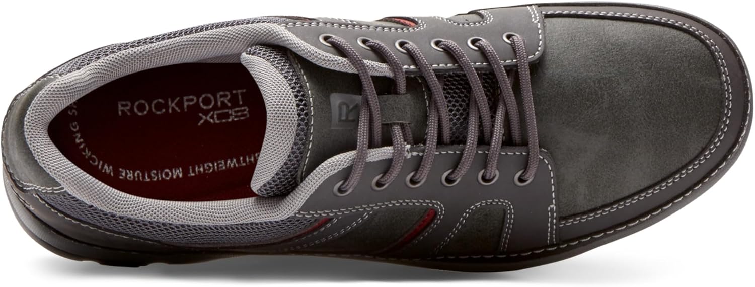 Мужские туфли Rockport Get Your Kicks с грязезащитной накладкой, серый — фото 3