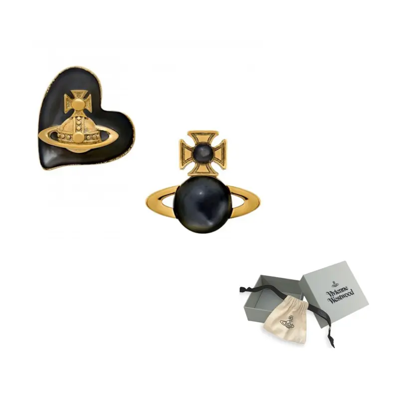 

Vivienne Westwood Томасина Латунные гвоздики Унисекс Золотые