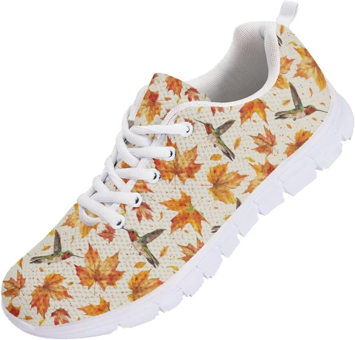 

Мужские кроссовки Funnydude Funny Print для бега, осенние, с сеткой для дыхания, свободные, на шнуровке, Hummingbird a