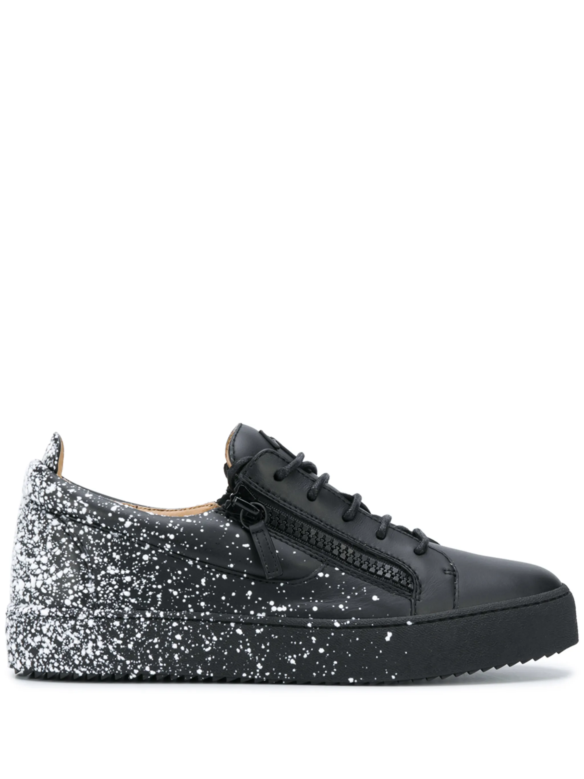 

Кеды с эффектом разбрызганной краски Giuseppe Zanotti, черный