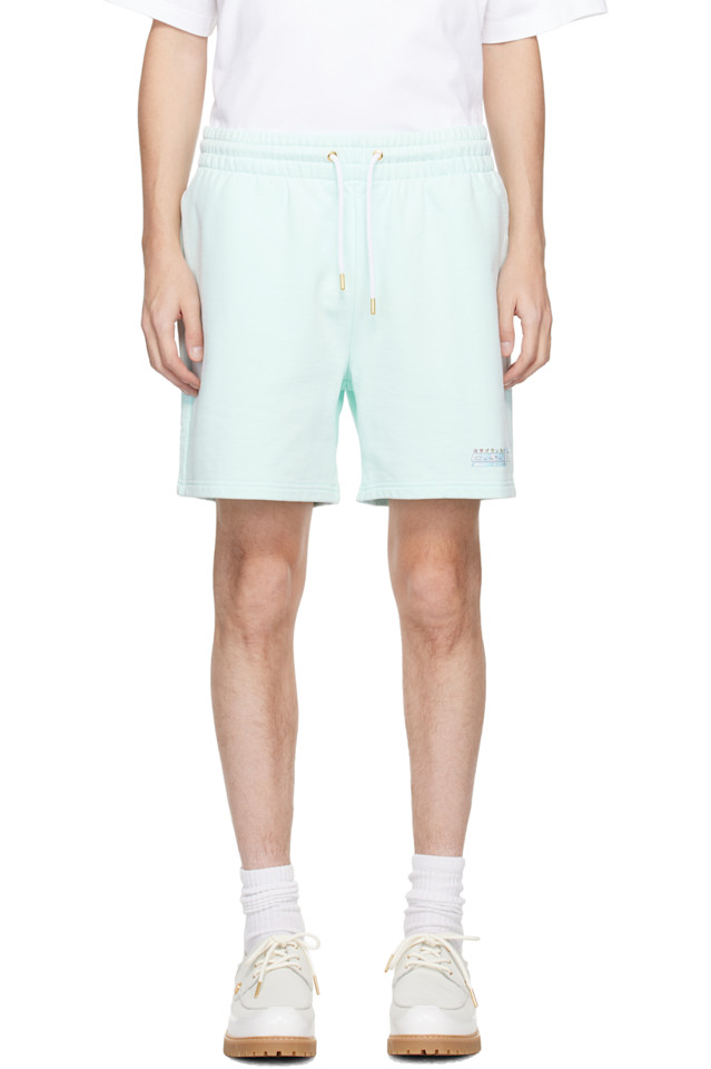 

Спортивные шорты с изображением теннисного мяча в стиле манга Casablanca, синий