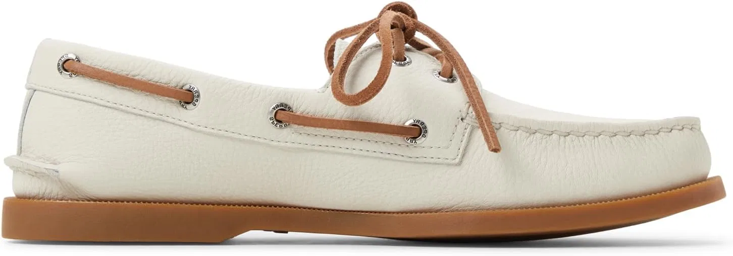 Мужские мокасины Sperry, аутентичные, двух цветов, белые — фото 3