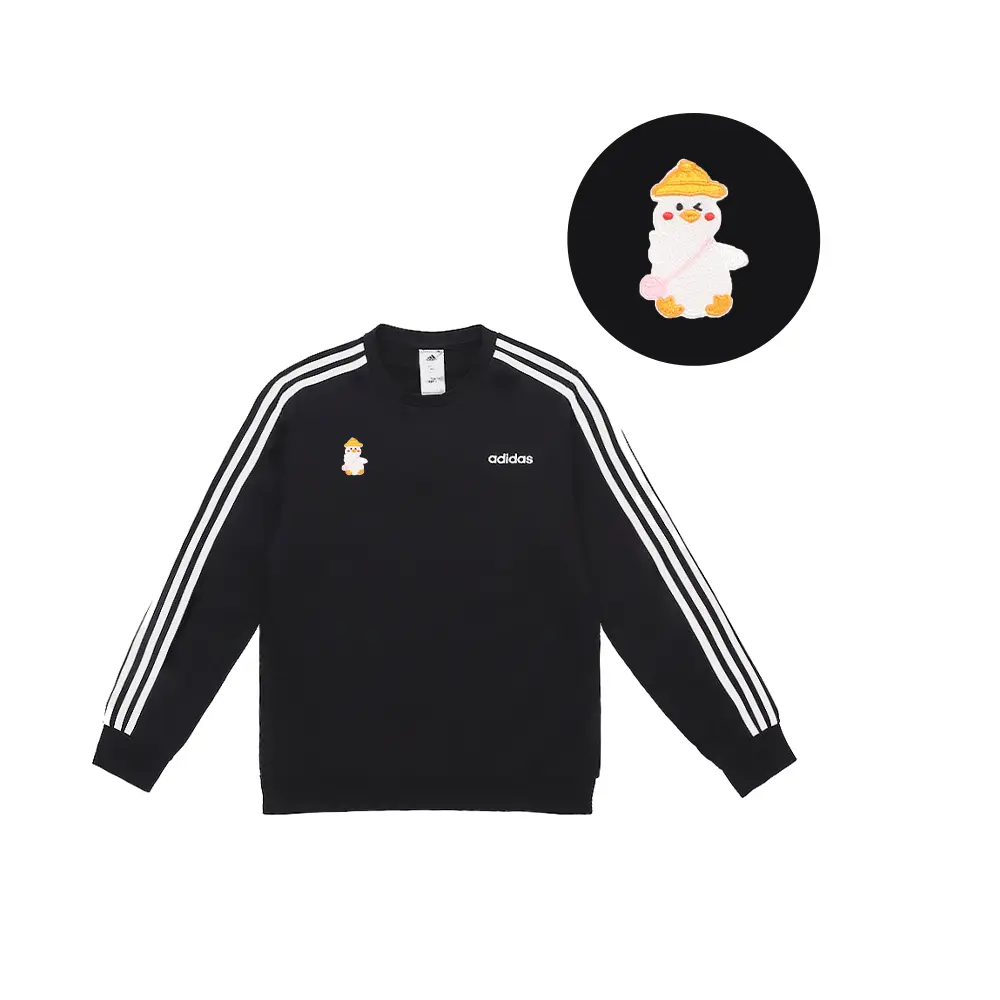 

Чёрная толстовка Adidas мужская