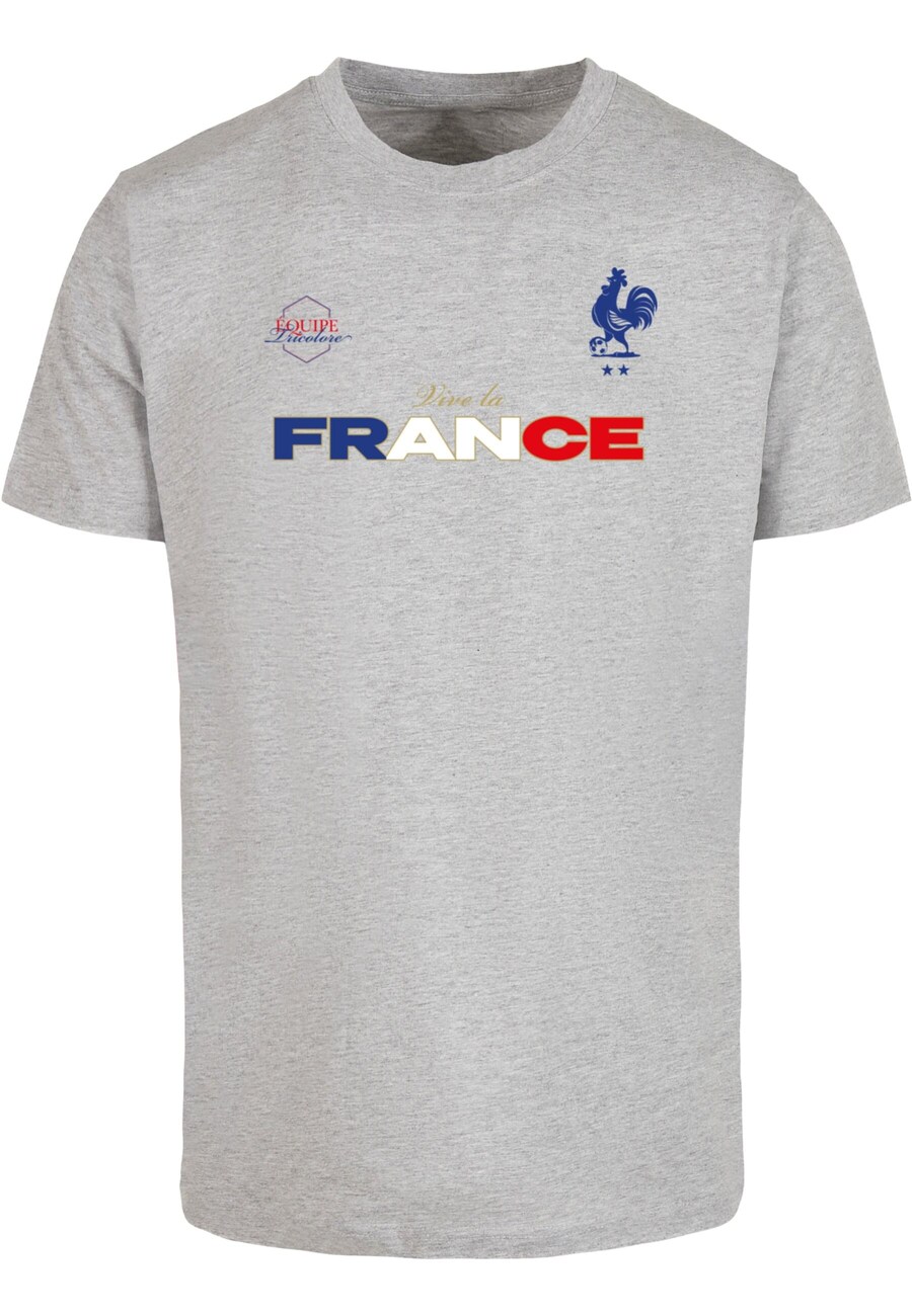 

Рубашка Mister Tee France, пятнистый серый
