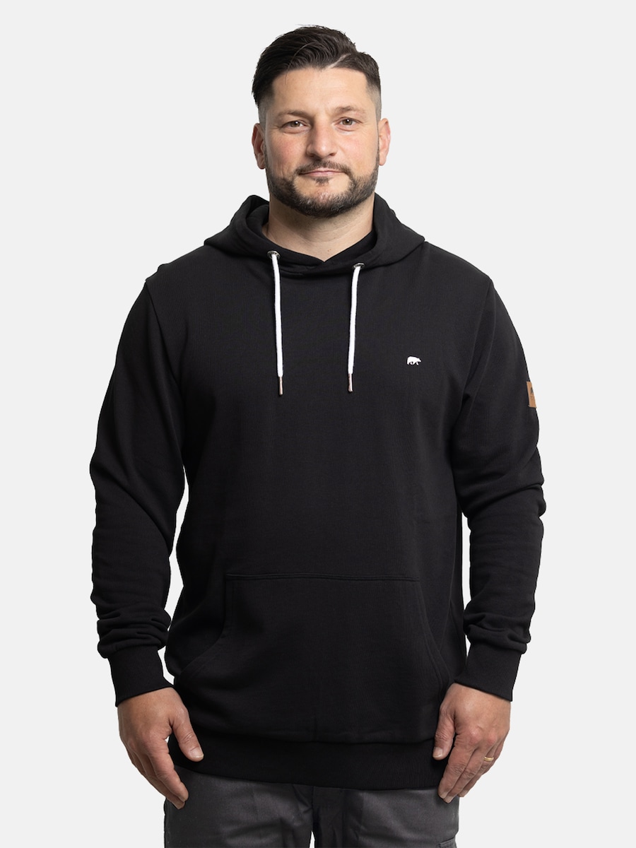 

Толстовка FORSBERG Hoodie mit Logo auf Brust und Rücken, черный
