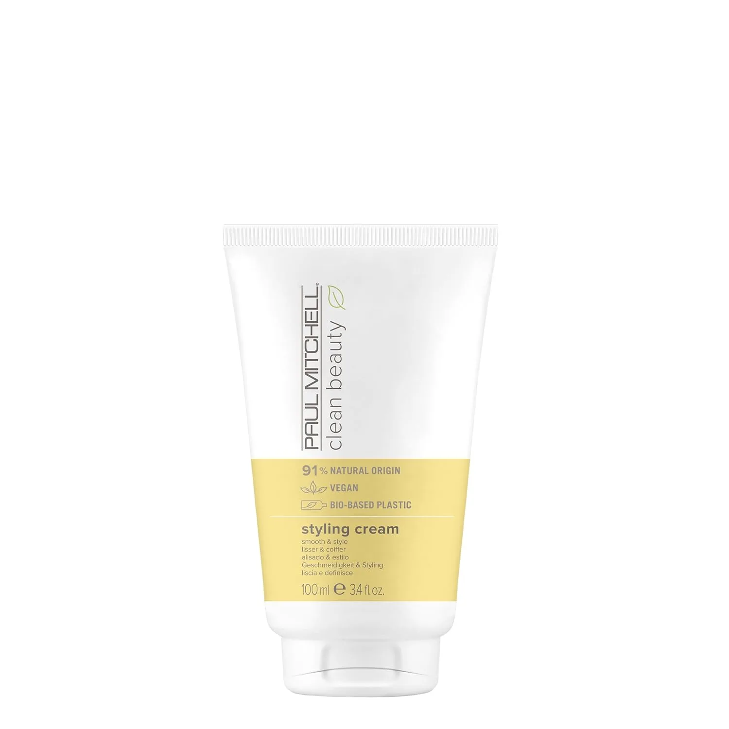 Крем для укладки волос Paul Mitchell Clean Beauty, разглаживающий и укладывающий, для всех типов волос, 100 мл.