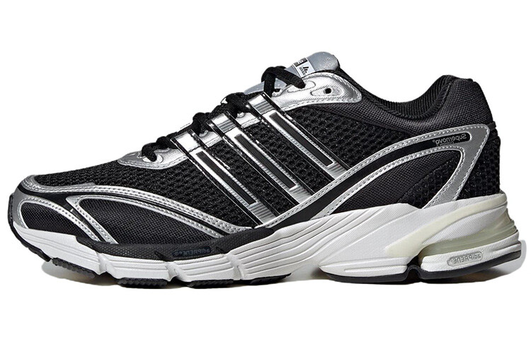 

Кроссовки adidas Supernova Cushion 7 Core Black Silver Metallic Crystal White, черный/серебряный