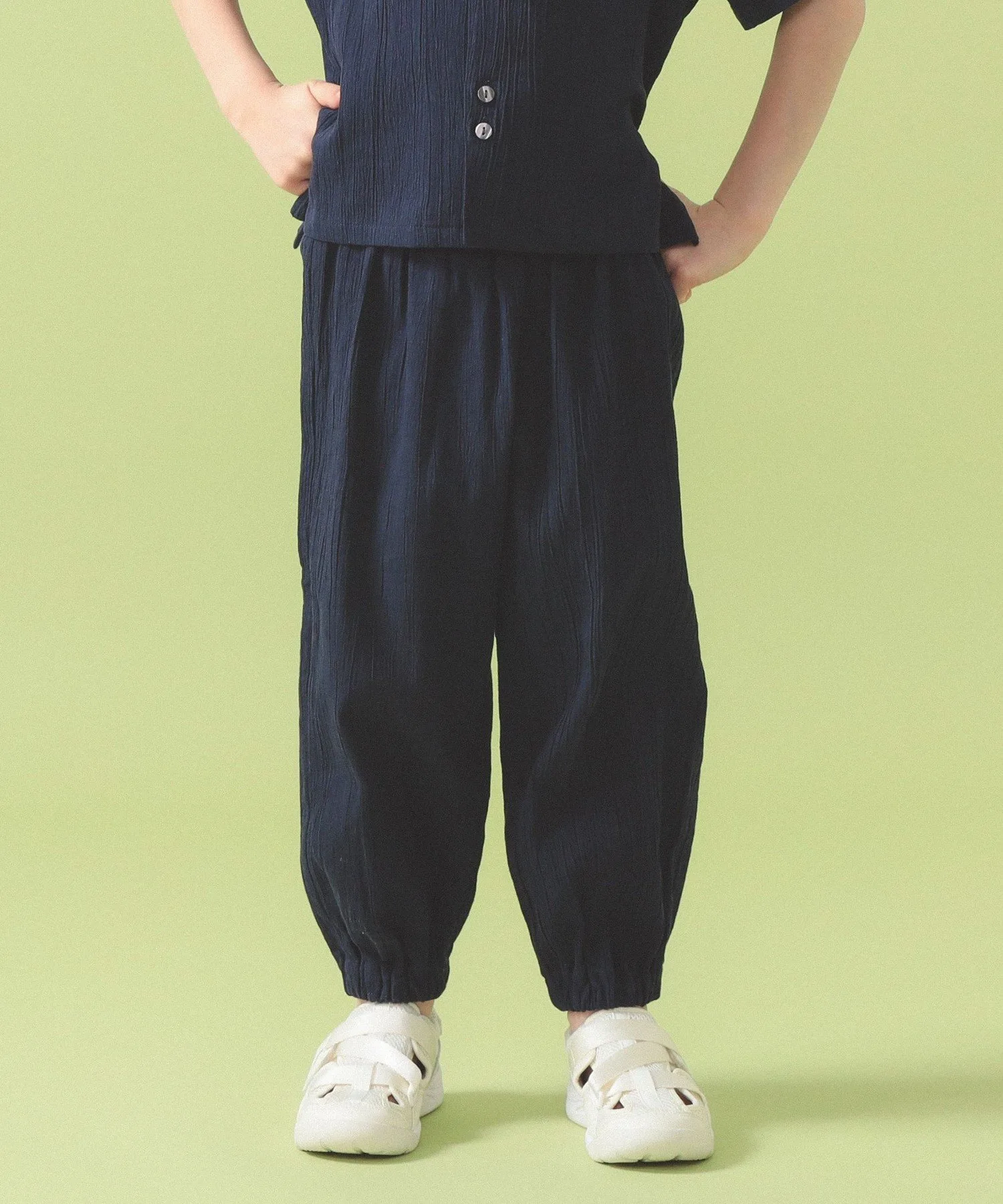 Брюки Willow Easy Pants 2026SS (90~140 см) Kodomo Beams, NAVY