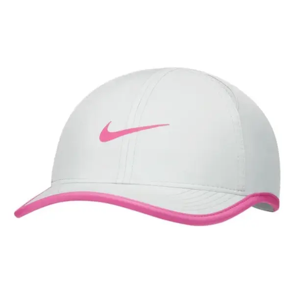 

Бейсболка gorra aerobill featherlight 'white/pink' Nike, белый