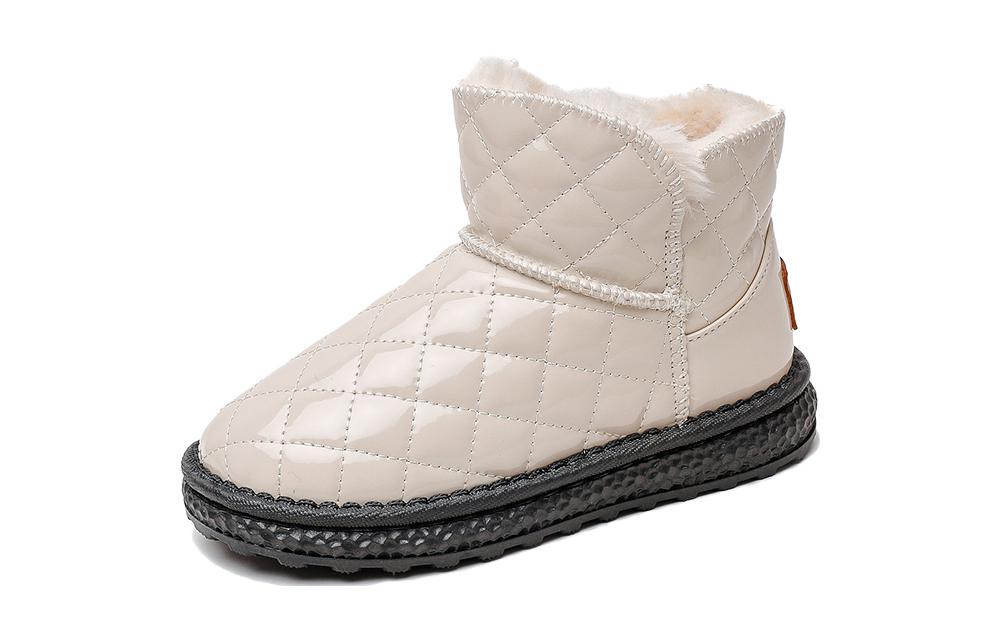 

Теплые детские ботинки Anti-Kick Crew Boots BOBDOG, белый