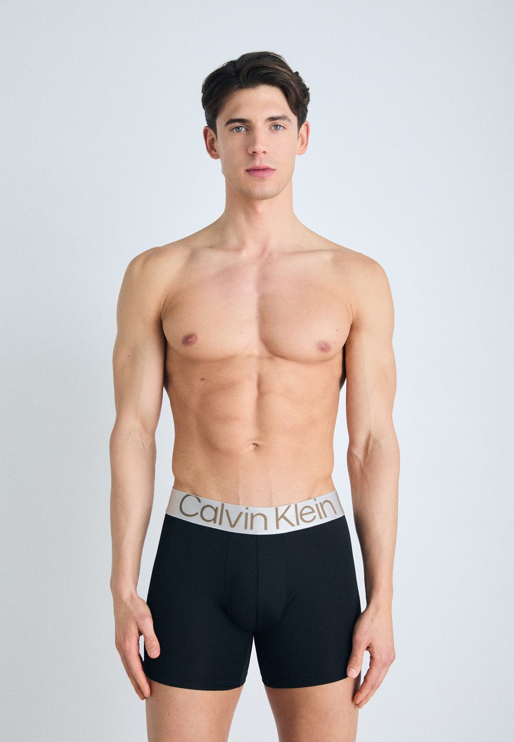 

Брюки-кюлоты BOXER BRIEF 3 PACK CKR STEEL MICRO Calvin Klein Underwear, черный